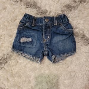 Baby girl jean shorts